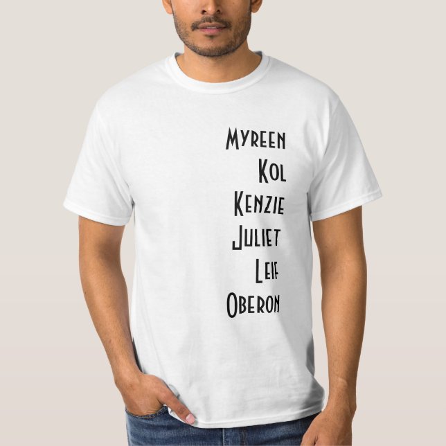 Camiseta da série The Shifter Academy (Frente)