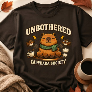 Camiseta da Sociedade Divertida e Despreocupada de