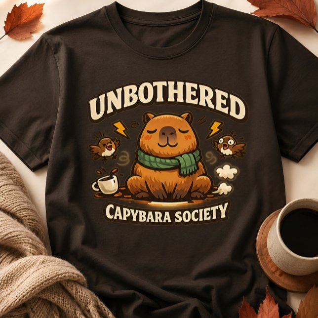 Camiseta da Sociedade Divertida e Despreocupada do (Criador carregado)