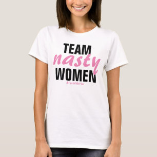 Camiseta Da "T das mulheres desagradáveis equipe"