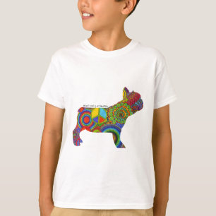 Camiseta Da "T dos miúdos do pop art do amor & dos