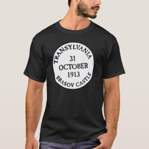 Camiseta Da "t-shirt do CARIMBO POSTAL TRANSILVÂNIA"