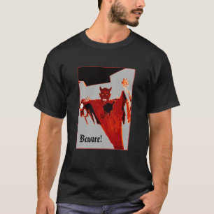 Camiseta Da "t-shirt do diabo ascensão"