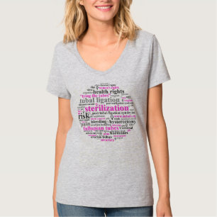 Camiseta Da "t-shirt dos direitos da saúde esterilização"