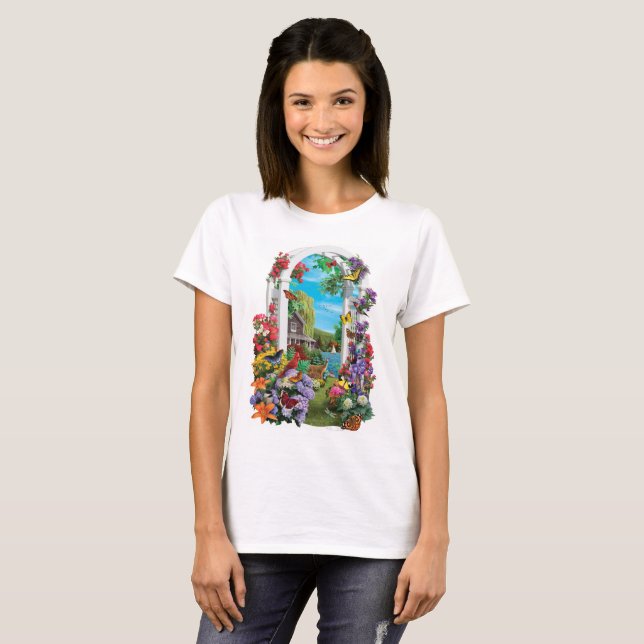 Camiseta Da "t-shirt e mais do mandril beira do lago" de (Frente Completa)