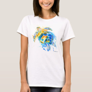 Camiseta da tartaruga de mar
