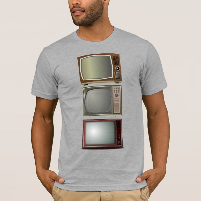 camiseta da televisão inspirada em Psychedelic Fur (Frente)
