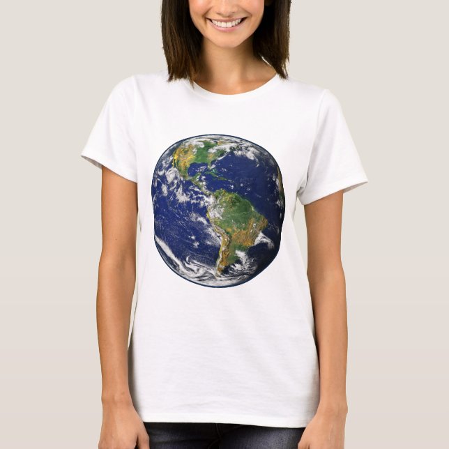 Camiseta ~ da TERRA do PLANETA (sistema solar) (Frente)