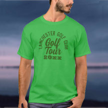 Camiseta da Tour de Golfe dos Golfistas