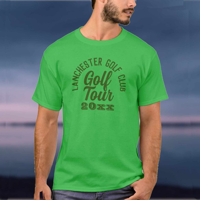 Camiseta da Tour de Golfe dos Golfistas (Criador carregado)