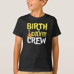 Camiseta da Tripulação de Nascimento