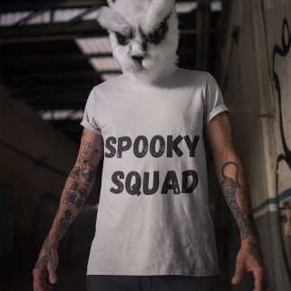 Camiseta da Tripulação Mínima de Halloween
