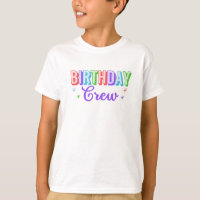 Camiseta da Turma do Aniversário