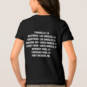 Camiseta da Turnê Tae Ryong para Crianças