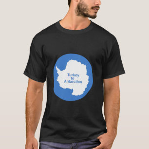 Camiseta Da Turquia à Antártica