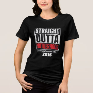 Camiseta da Vida Divertida da Mamãe