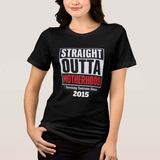 Camiseta da Vida Divertida da Mamãe (Frente)