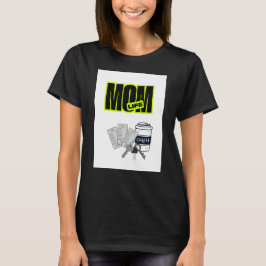 Camiseta da Vida Divertida de Mãe