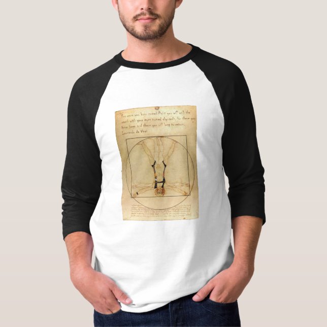 Camiseta da Vinci Skydiving (Frente)