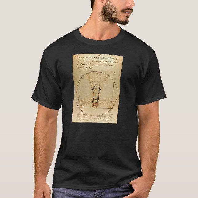 Camiseta da Vinci Skydiving (Frente)