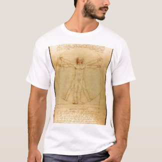 Camiseta Da Vinci - Vitruvian Man