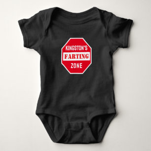 Camiseta da Zona de Peidar Fofa e Divertida