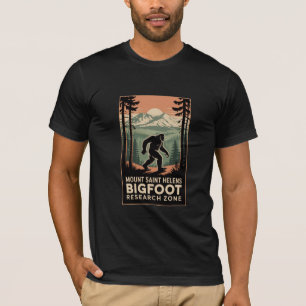 Camiseta da Zona de Pesquisa do Pé-Grande do Monte
