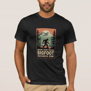 Camiseta da Zona de Pesquisa do Pé-Grande do Monte