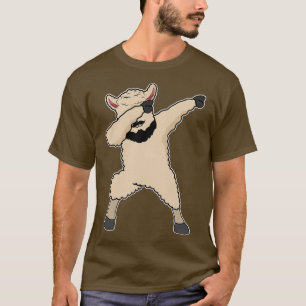Camiseta Dab Dabbing Lama Beard Camelidae Legal Llama Gift