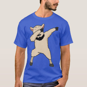 Camiseta Dab Dabbing Lama Beard Llama Gift Wizard Whitebear