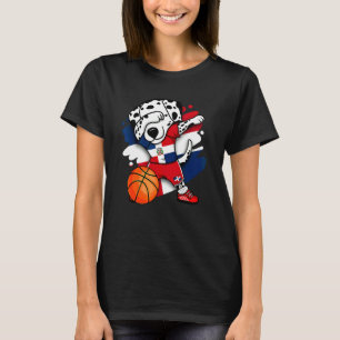 Camiseta Dab Dalmatian Dog República Dominicana Fa de Basqu