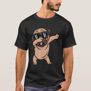 Camiseta Dab Dance Dabbing Pug