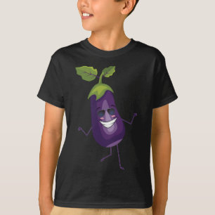 Camiseta Dab EggPlant Dancing Dabbing Fruta