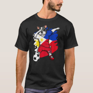 Camiseta Dab French Bulldog Philippines Soccer Fans Jersey 