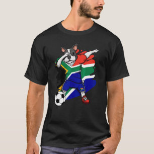 Camiseta Dab French Bulldog South Africa Soccer Fans Jersey