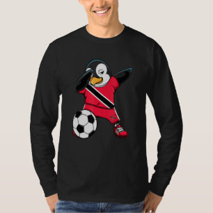 Camiseta Dab Penguin Trinidad E Tobago Soccer Fans Jersey