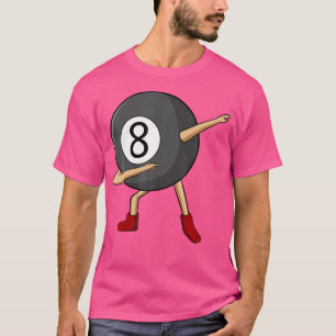 Camiseta Dabbing 8 Ball Piscina Billiards