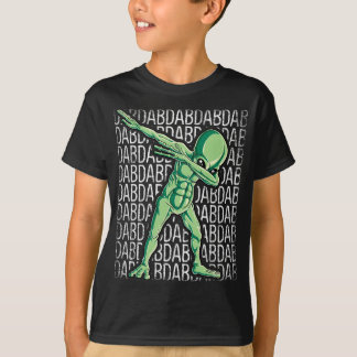 Camiseta Dabbing Alienígena Dab Hop Hop Engraçado OVNI Gift