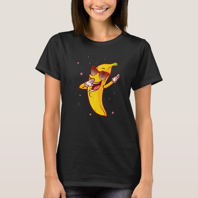 Camiseta Dabbing Banana  Cute Banana Dabbing  Dab (Frente)