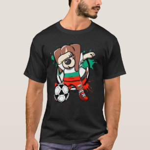 Camiseta Dabbing Beagle Dog Bulgária Soccer Fans Jersey Foo