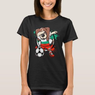 Camiseta Dabbing Beagle Dog Bulgária Soccer Fans Jersey Foo