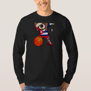 Camiseta Dabbing Beagle Dog Cuba Jersey Cuban Basball Sp