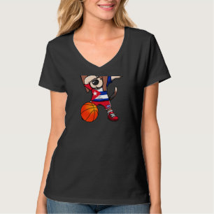 Camiseta Dabbing Beagle Dog Cuba Jersey Cuban Basball Sp