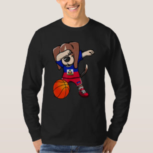 Camiseta Dabbing Beagle Dog Haiti Jersey - Basquete Haitian