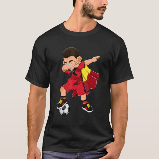 Camiseta Dabbing Belgium Boy Belgium FC (Frente)