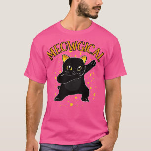 Camiseta Dabbing Black Cat Magic Cats Dab