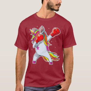 Camiseta Dabbing Boing Unicorn Girl Squad