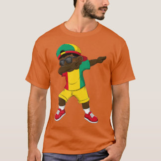 Camiseta Dabbing Boy Guineans Guinea Flag Kids Dab Dance 