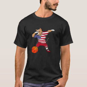 Camiseta Dabbing Bull Dog America Basball Fans Jeres