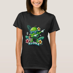 Camiseta Dabbing Coconut Perfumado tropical Havaiana Aloha